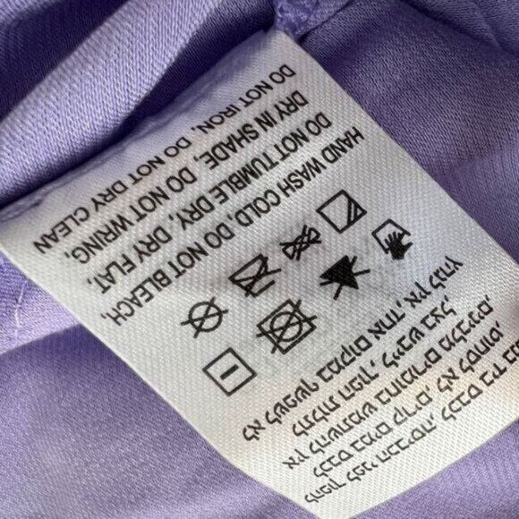 Brand New Sabina Musayev Women's Small Lilac Purple James Shorts Belted Satin - Picture 7 of 16